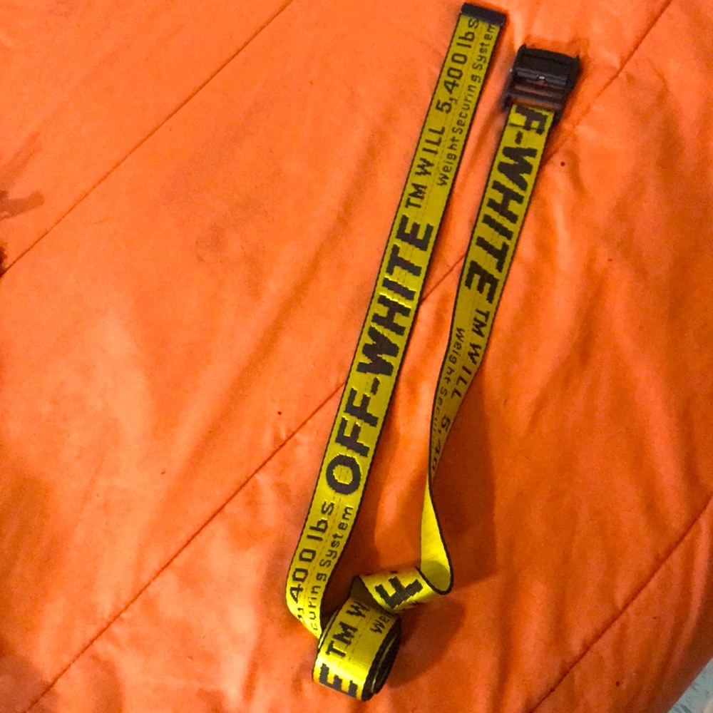 Off white industrial belt (Authentic)